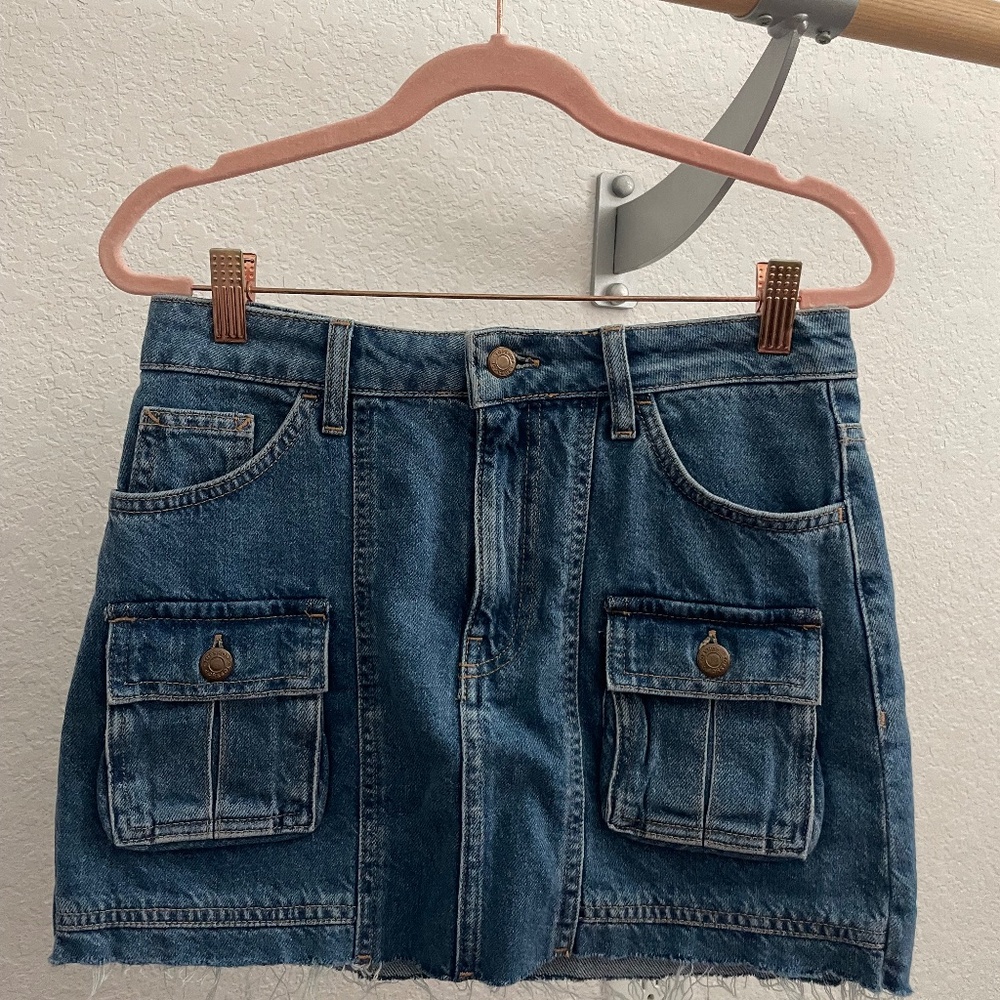 Nordstrom Denim mini skirt